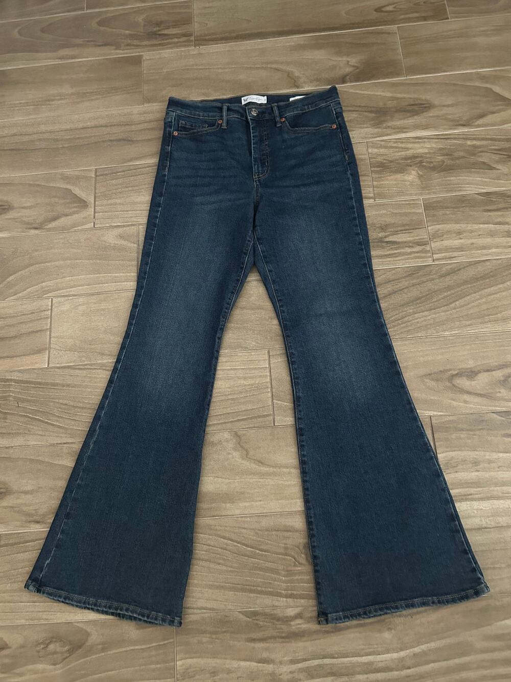 JESSICA SIMPSON DAISY FLARE JEANS SIZE 10